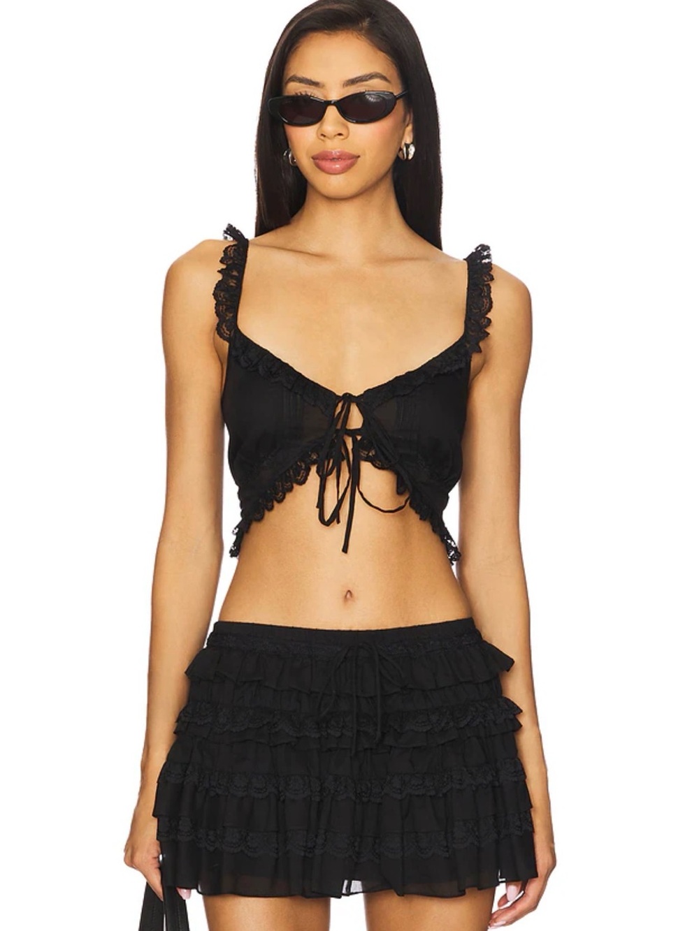 Majorelle Ashlen Top in Black Size Small